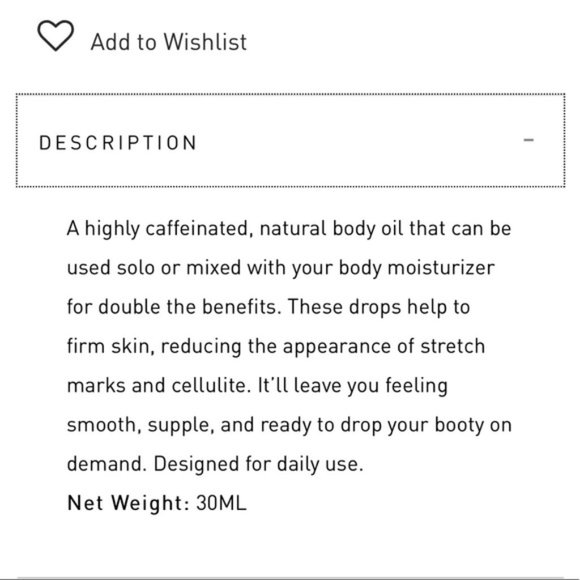 Frank Body Booty Drops Firming Oil - Picture 7 of 10